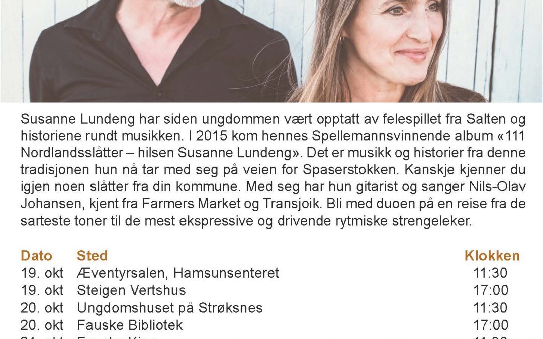 Konsert: Folkemusikk fra Salten