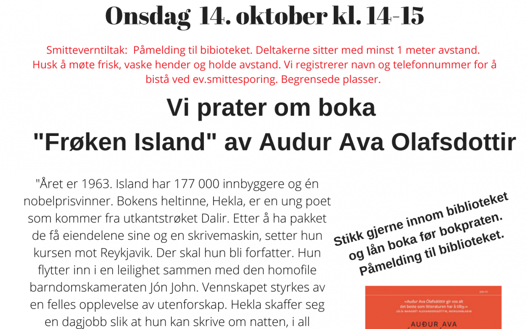 Bokprat i oktober
