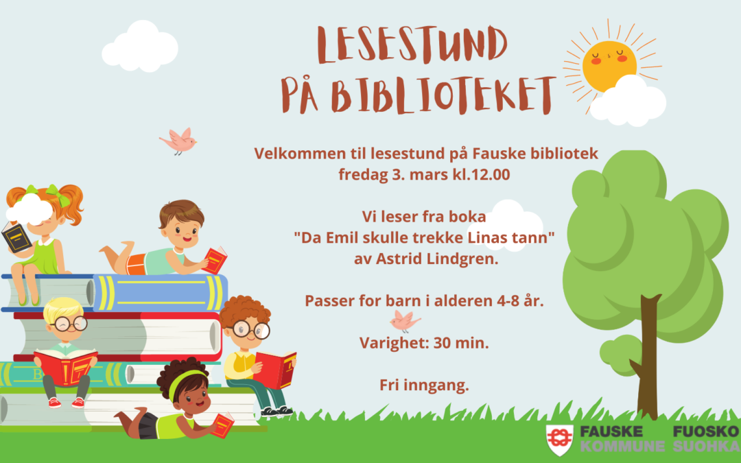 Lesestund i vinterferien