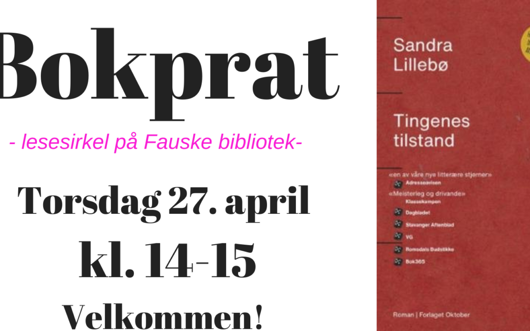 Bokprat i april