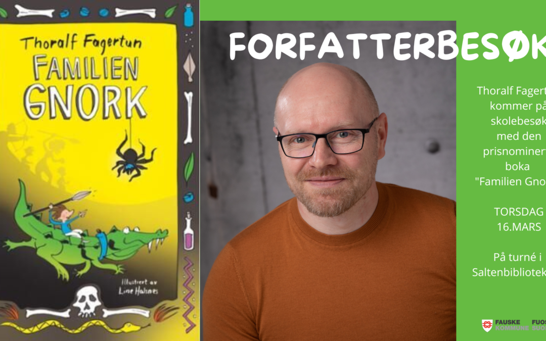 Forfatter på skolebesøk