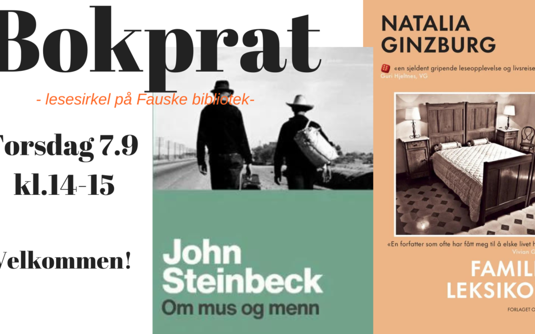 Bokprat i september