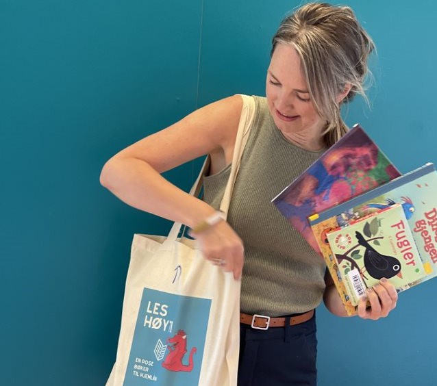 Tøyveskebibliotek til barnehagene