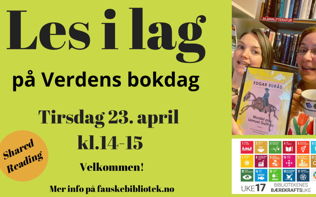 Les i lag på Verdens bokdag