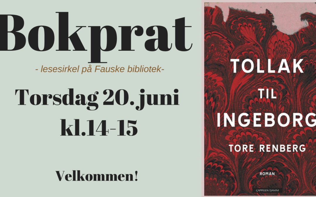 Bokprat i juni