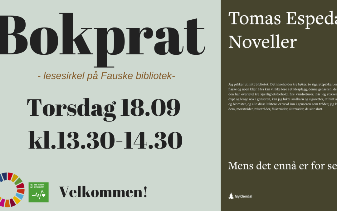 Bokprat i september
