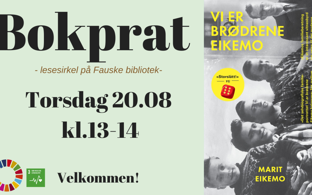 Bokprat i august