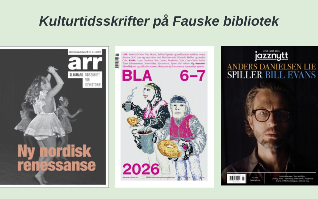 Les kulturtidsskrifter